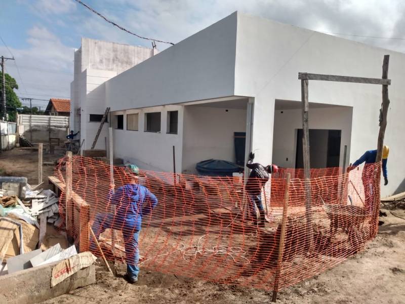 Obras avançam e mais quatro unidades de saúde terão prédio próprio, em Santarém 