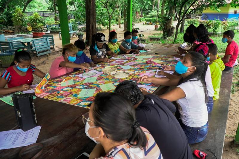 Prefeitura promove ‘Círculo de Paz' para adolescentes Indígenas da etnia Warao