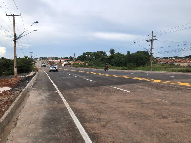 Rodovia Fernando Guilhon é liberada para tráfego de veículos após obra concluída