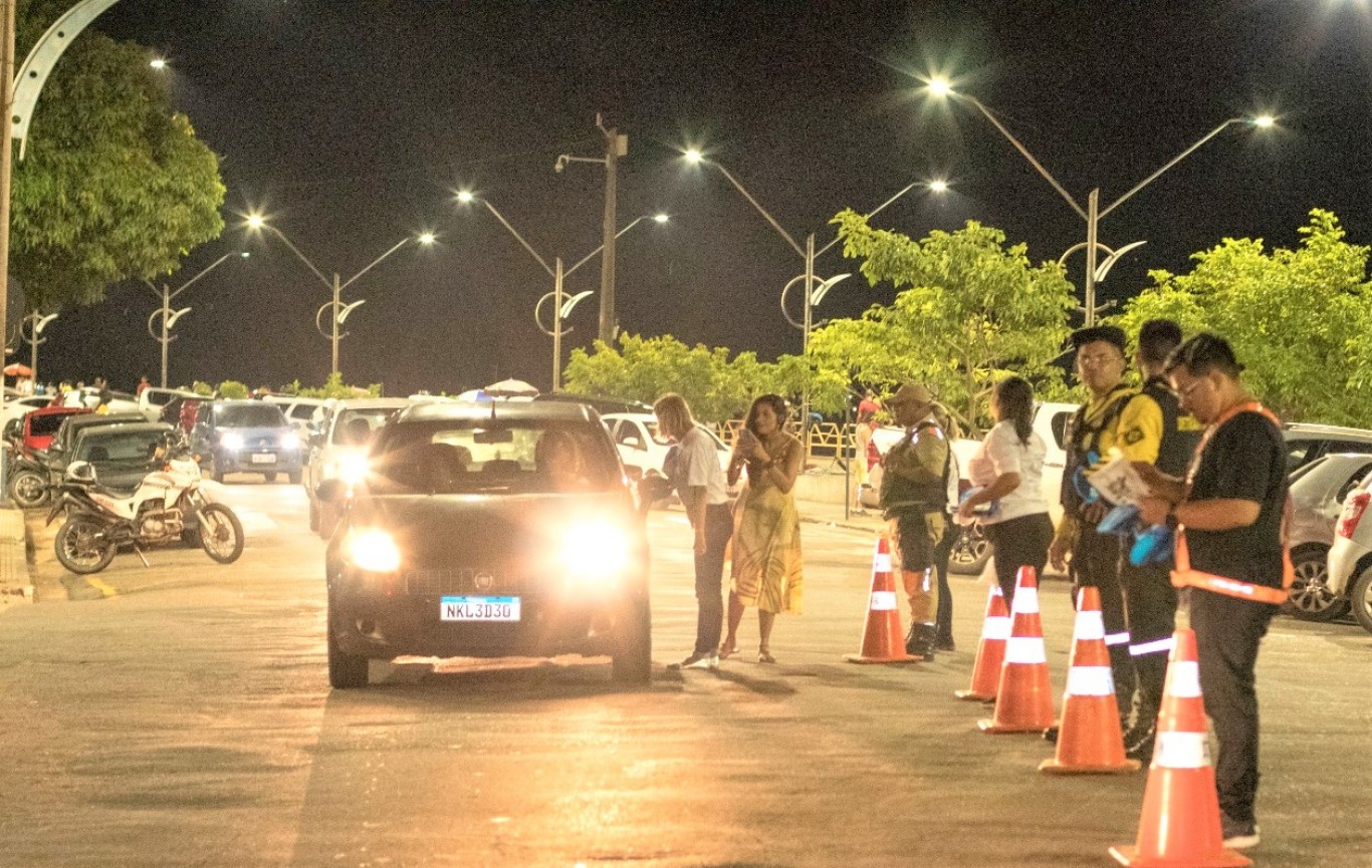 Ações educativas marcam início dos trabalhos da SMT no carnaval santareno