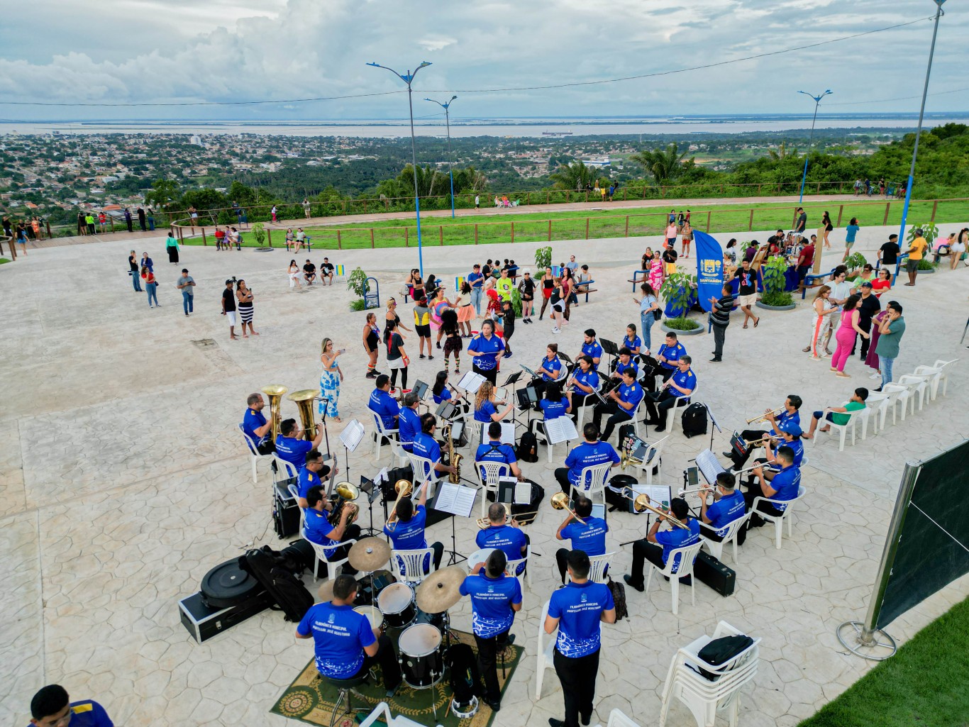 Mirante do Saubal recebeu o projeto 'Domingo de Lazer'