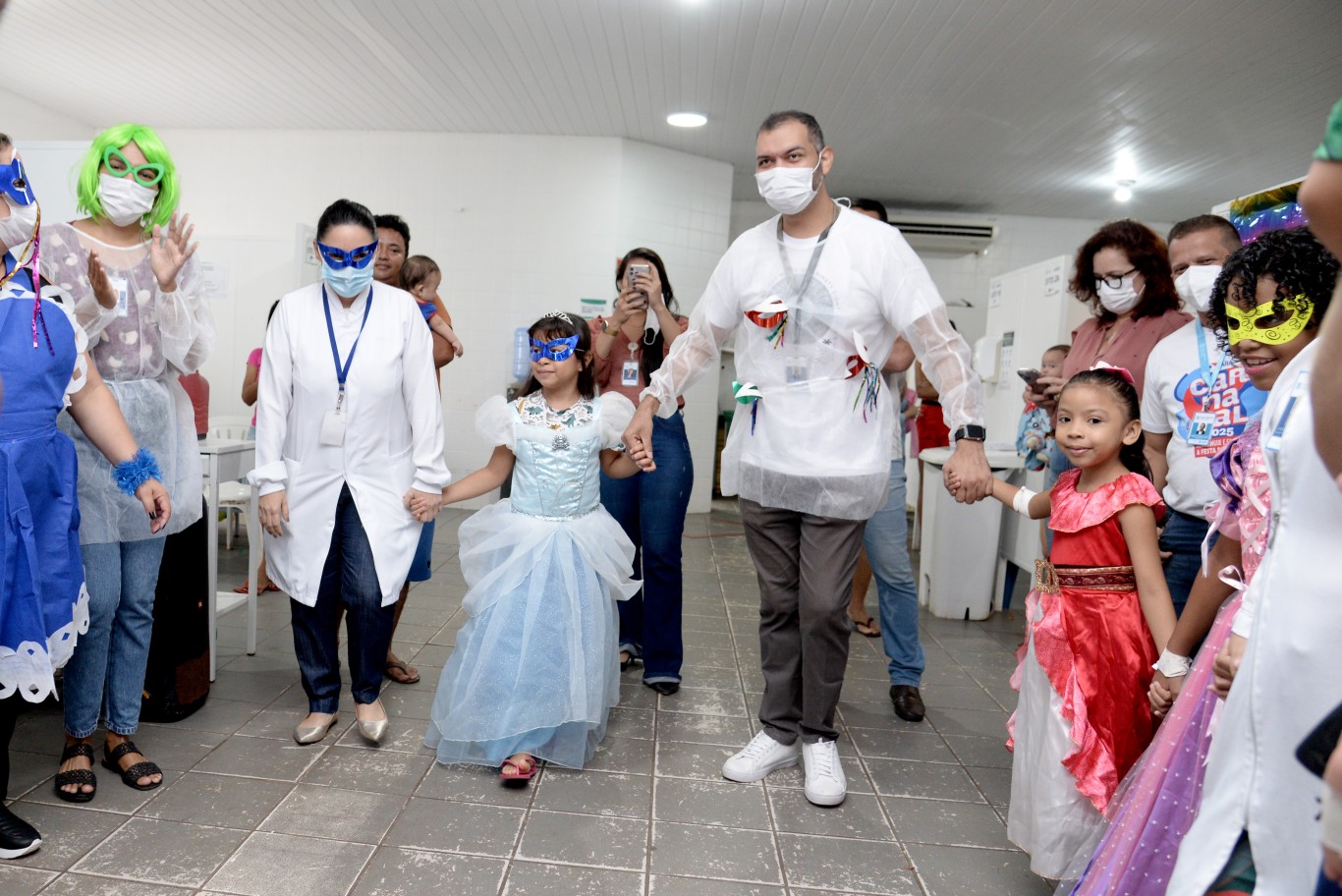 HMS realiza 'Carnaval da Saúde’ com bloquinho infantil e testagem rápida  