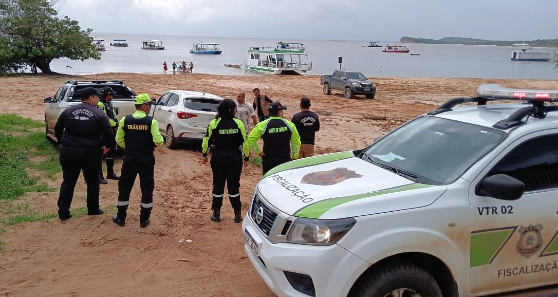 A ação foi de forma conjunta entre Sempta e SMT. Foto: Ascom Sempta;