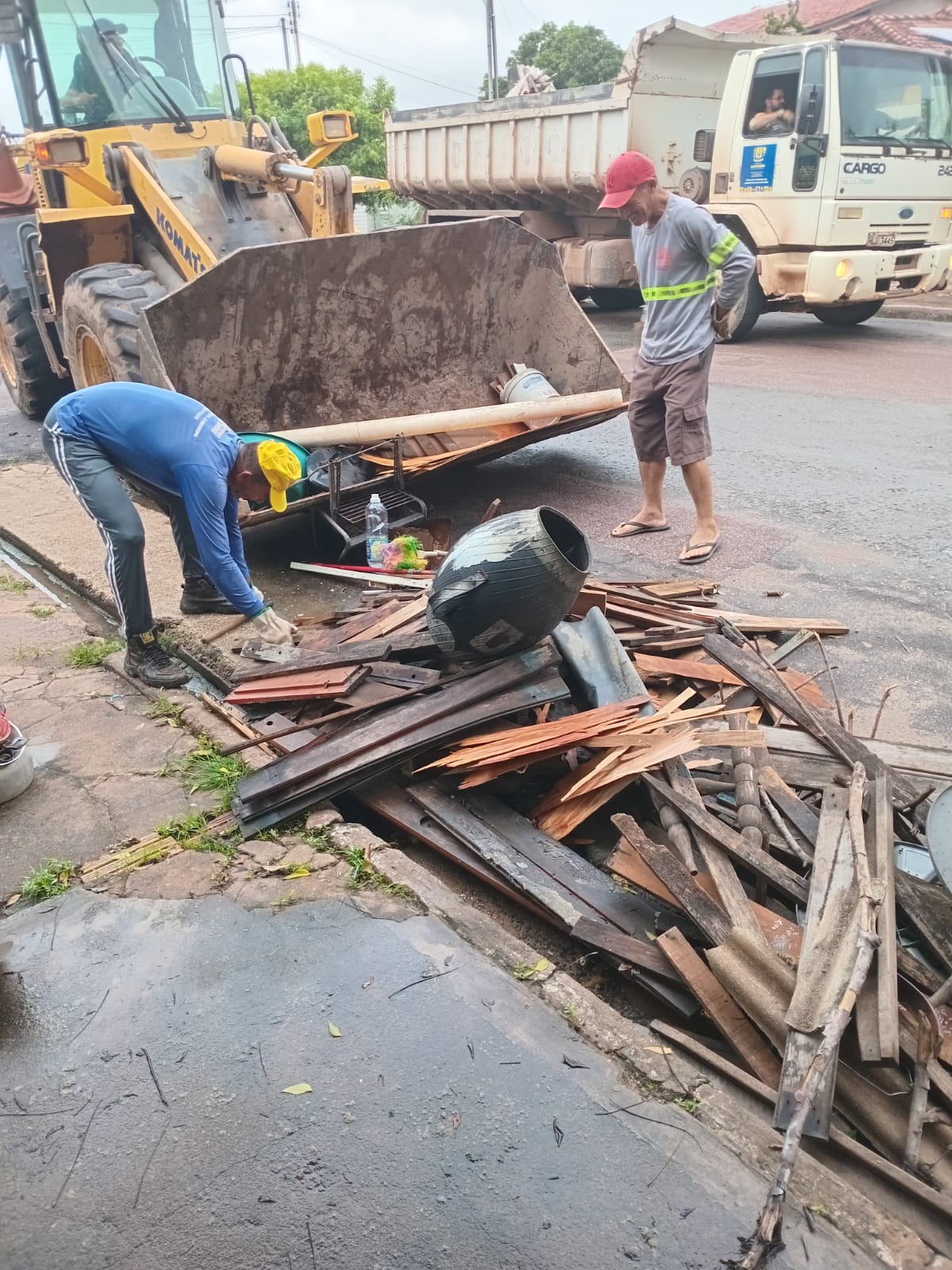 Trabalhos ocorreram neste final de semana. Foto: Ascom Semurb.