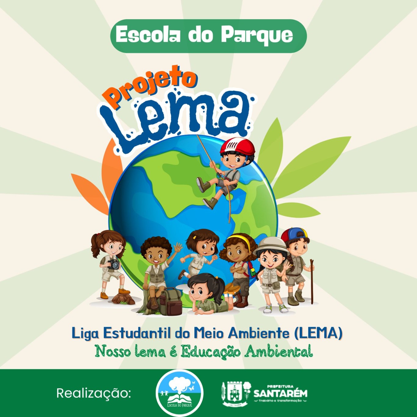 Escola do Parque lança o Projeto Lema de Educação Ambiental