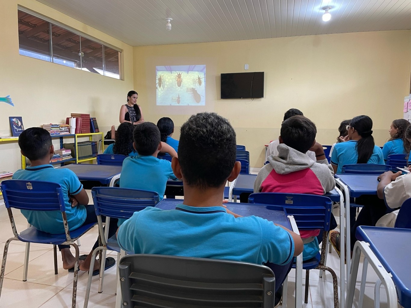 Semsa promove série de palestras educativas sobre a Doença de Chagas em áreas endêmicas de Santarém