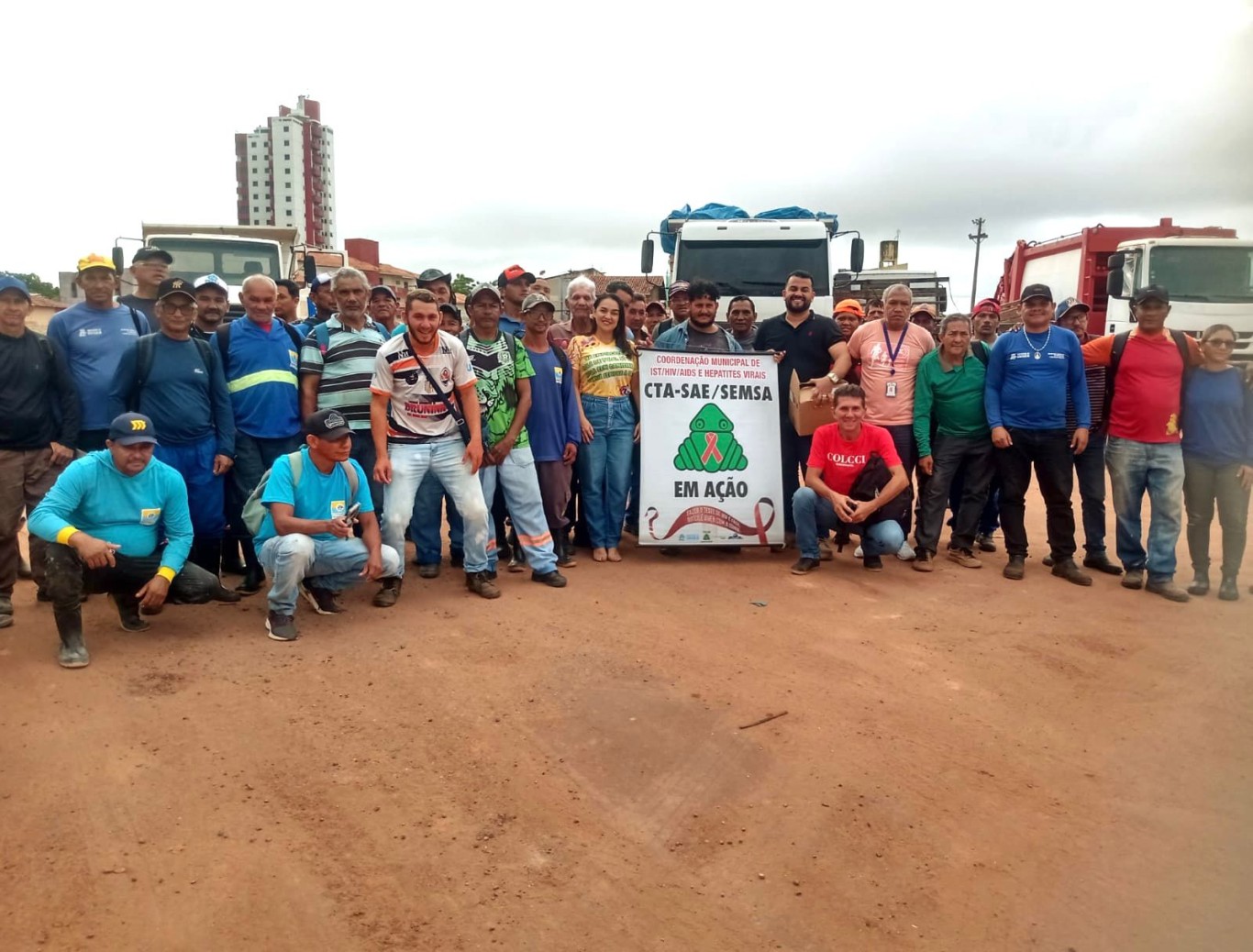 Servidores da Seminfra e Semurb participam de bate-papo sobre DSTs