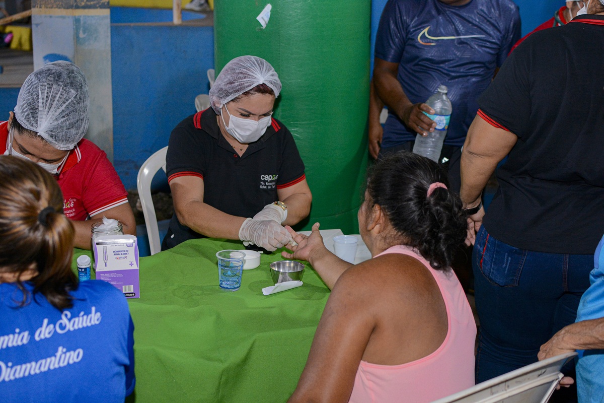 Aulão contou com atividades de lazer e saúde. Foto: Rony Aires.