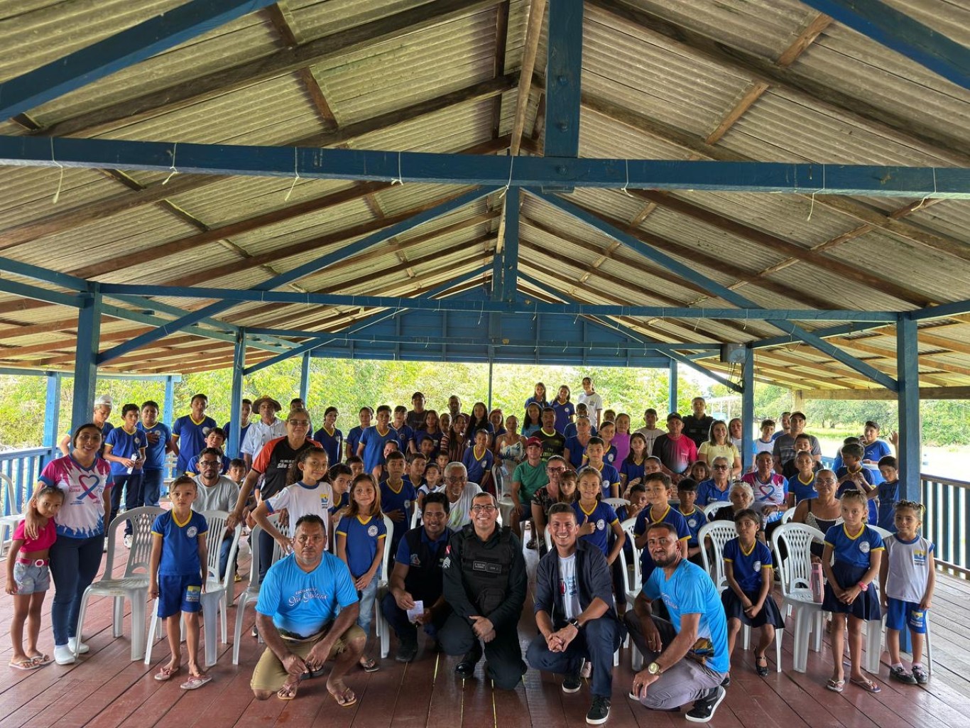 Ação preventiva marca Dia Nacional de Combate às Drogas e ao Alcoolismo em comunidade ribeirinha de Santarém