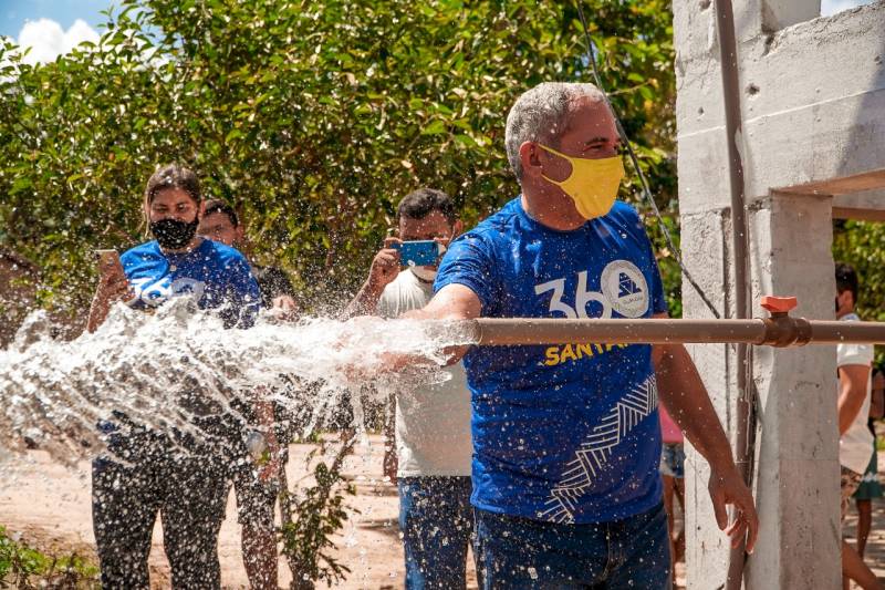 Prefeitura realiza levantamento técnico para implantação de novos microssistemas de água em cinco comunidades na região do Lago Grande