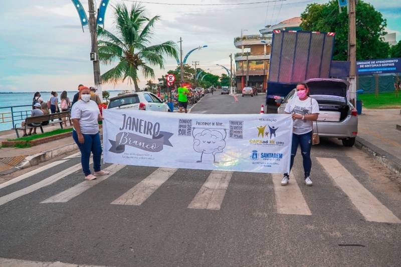 Prefeitura realiza blitz em alusão à campanha Janeiro Branco