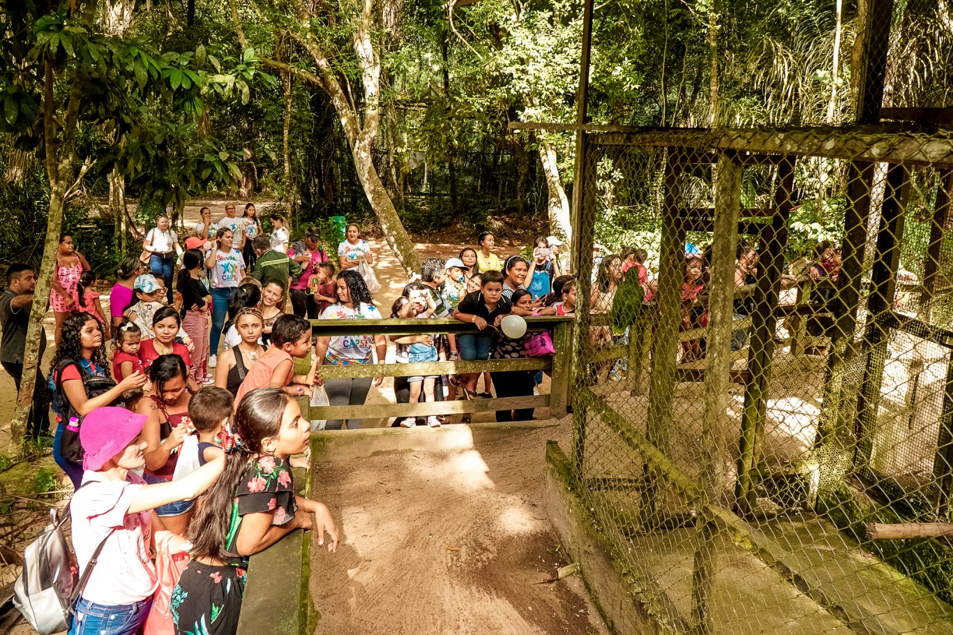 Janeiro Branco: Crianças atendidas no Capsi visitam o Zoounama  