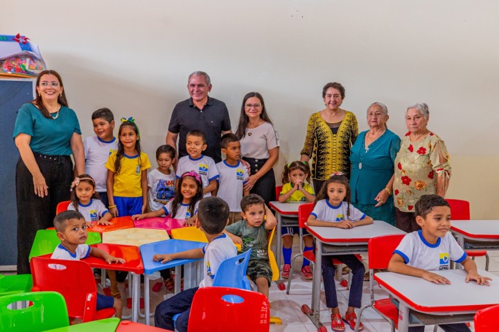 No Tipizal, Prefeitura entrega escola reformada e ampliada, Educação, Notícias