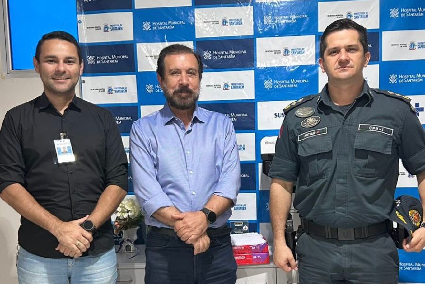 HMS e UPA fecham parceria com a Polícia Militar para reforçar segurança