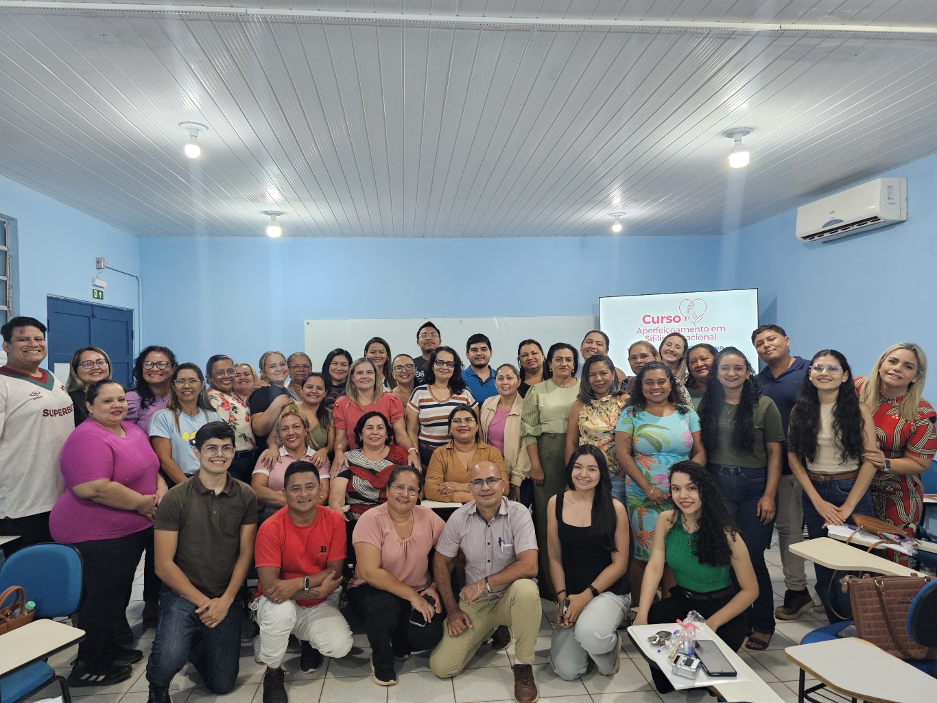 Enfermeiros da Atenção Primária concluem curso de aperfeiçoamento em sífilis gestacional em Santarém