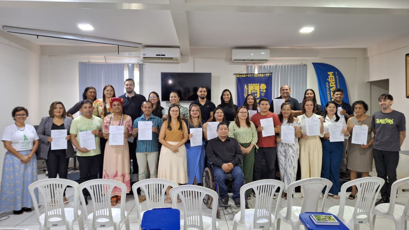 Novos membros do CMASS tomam posse para a gestão 2026–2028 em Santarém