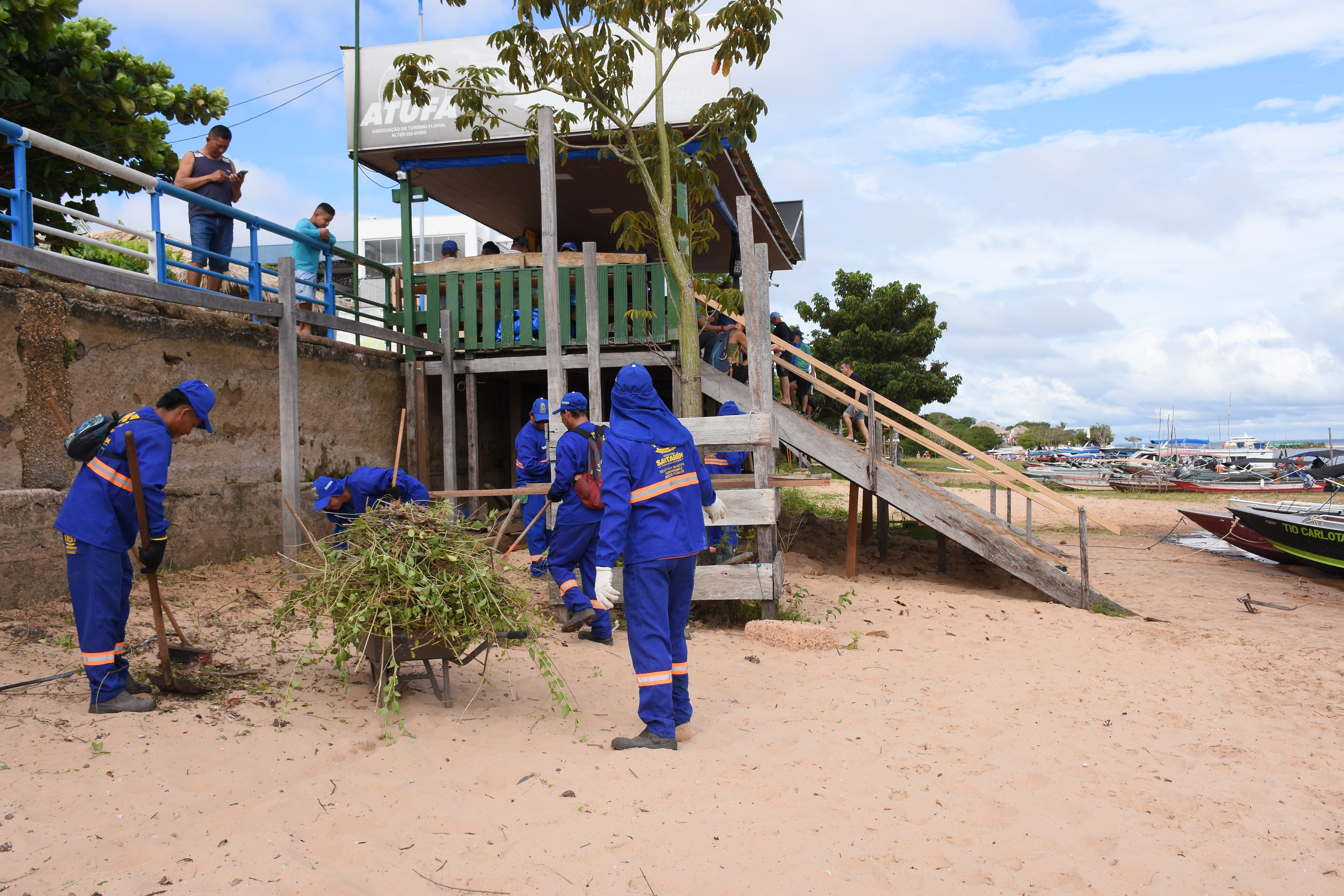 mobilização reforça a importância da união em prol do cuidado com o território