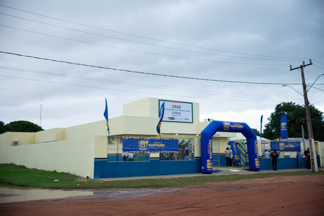 Santarém inaugura CRAS Curuai, primeiro da região ribeirinha, e amplia rede de assistência social no município