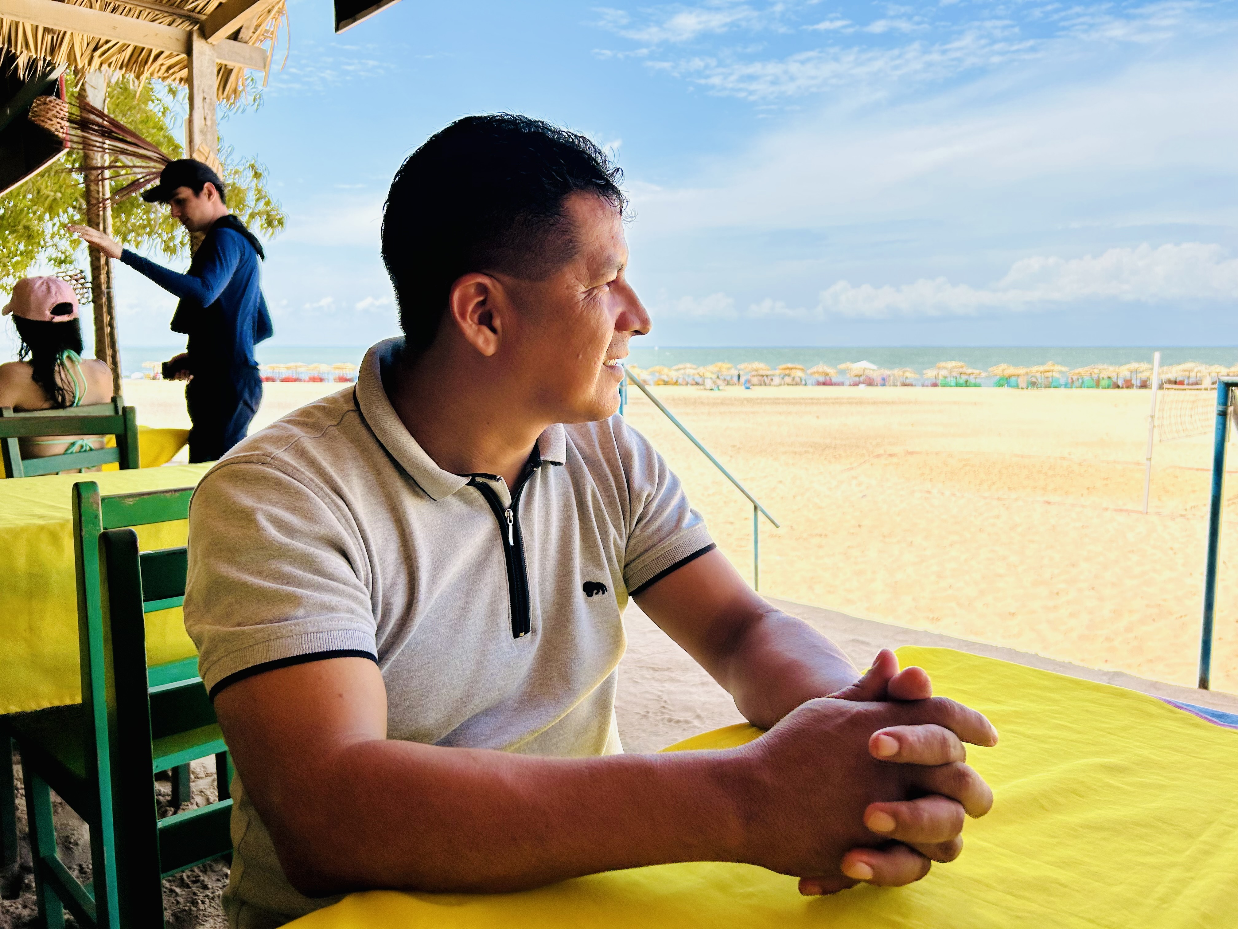 Praia de Ponta de Pedras comp&otilde;e cen&aacute;rio exuberante. Foto: Caio Lobato.