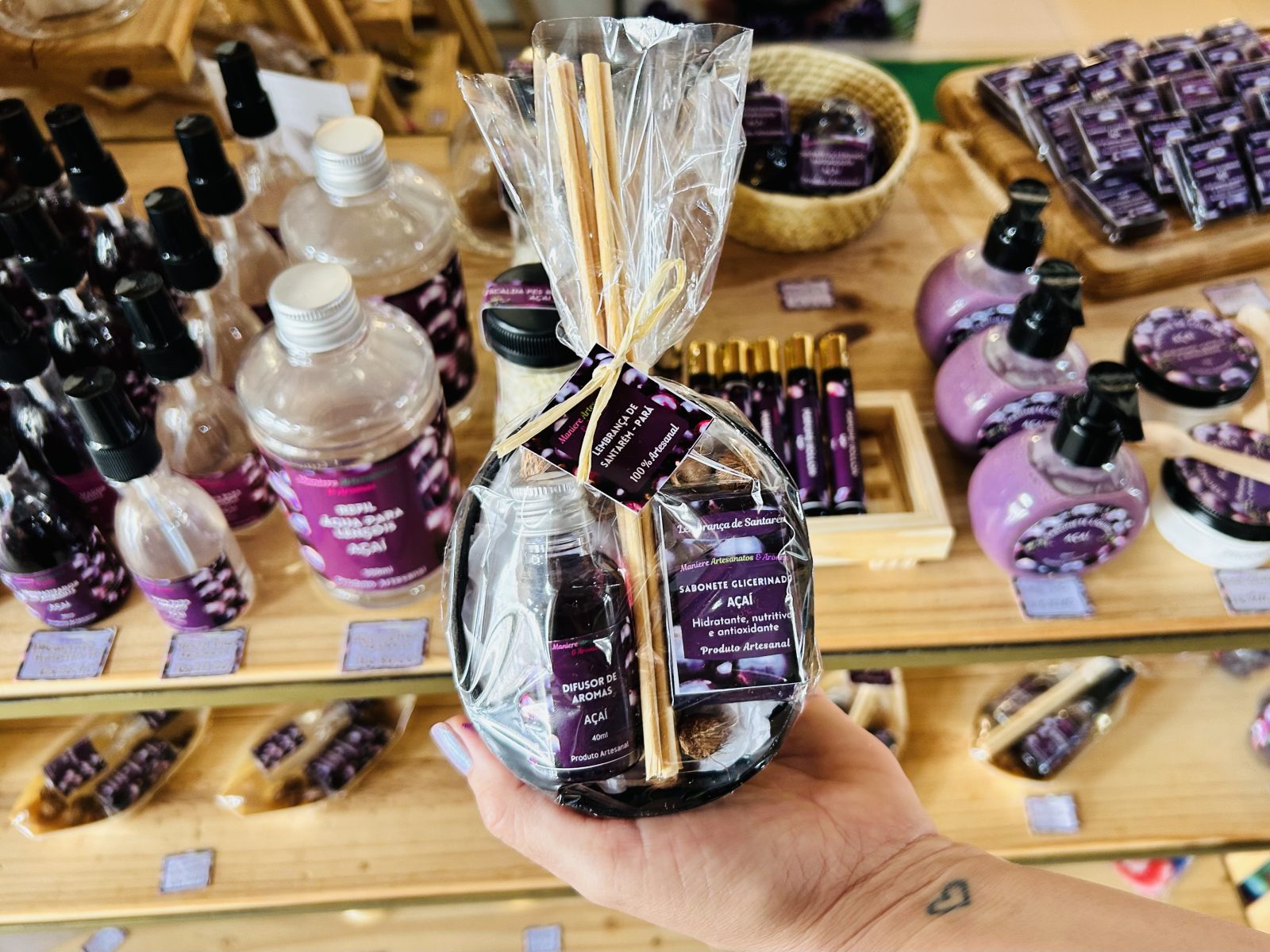 Biocosm&eacute;ticos a base de a&ccedil;a&iacute; ganham destaque.