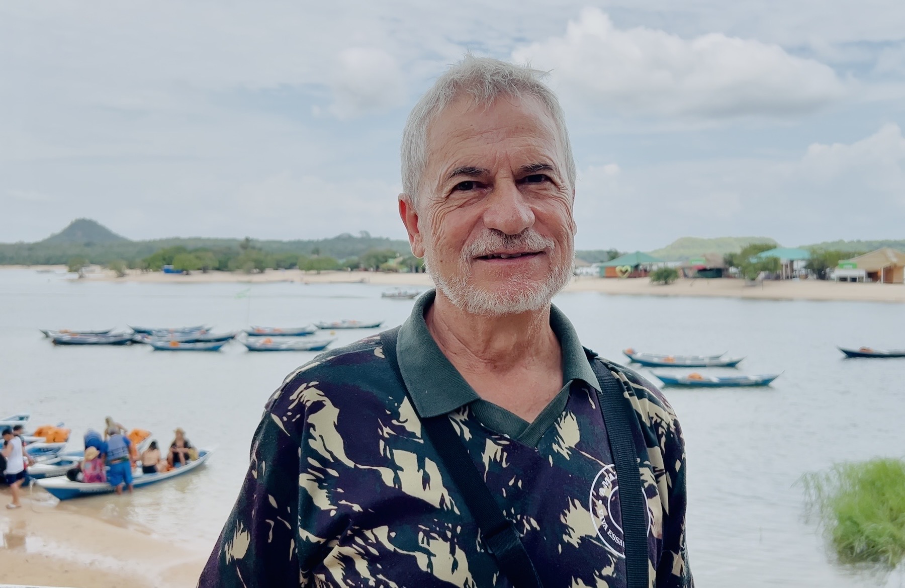 Sensa&ccedil;&atilde;o t&eacute;rmica das &aacute;guas do Tapaj&oacute;s agradam turistas. Foto: Caio Lobato. 