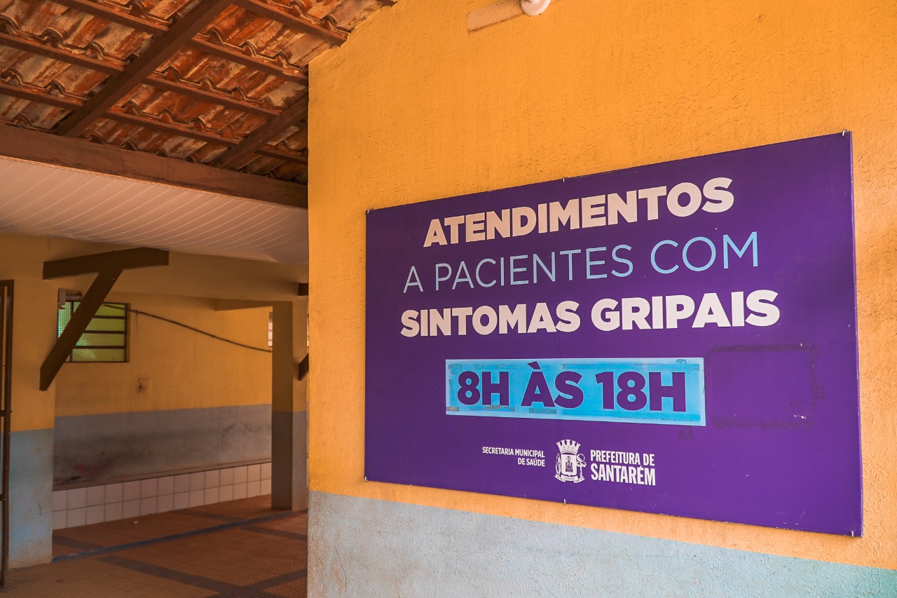 Em 1 ano, Unidades Descentralizadas registram queda de 70% nos atendimentos de síndrome gripais em Santarém