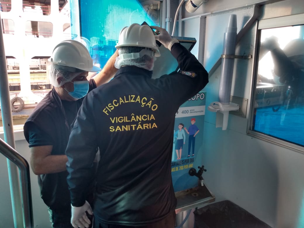 Vigilância Sanitária de Santarém recebe treinamento da Anvisa para fiscalização de embarcações
