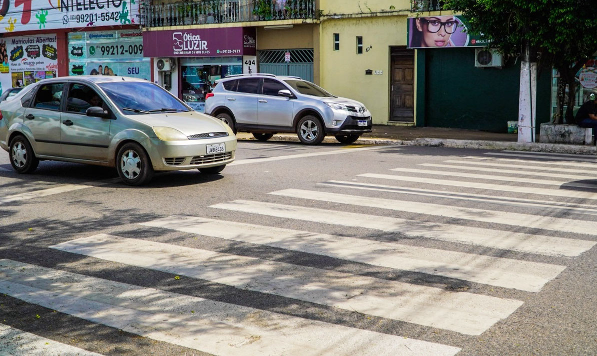 Prefeitura revitaliza sinalização viária em bairros centrais e periféricos de Santarém