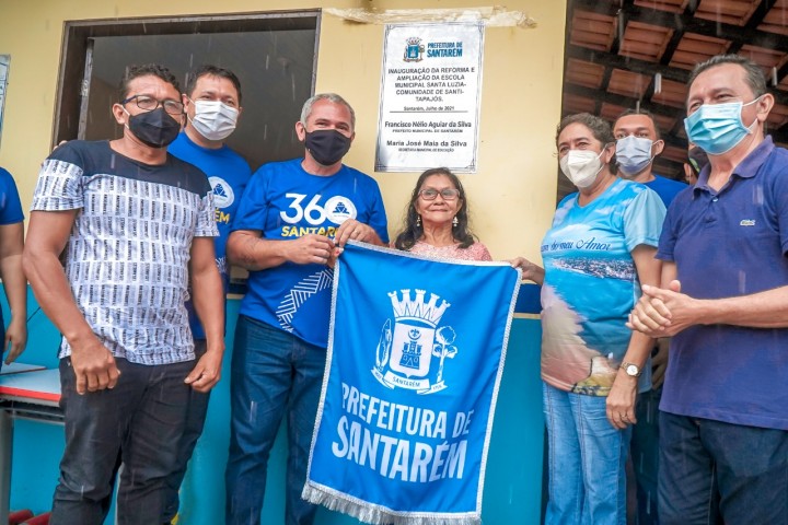 Em comemoração aos 360 anos de Santarém, Governo entrega a 66ª escola  reconstruída e ampliada