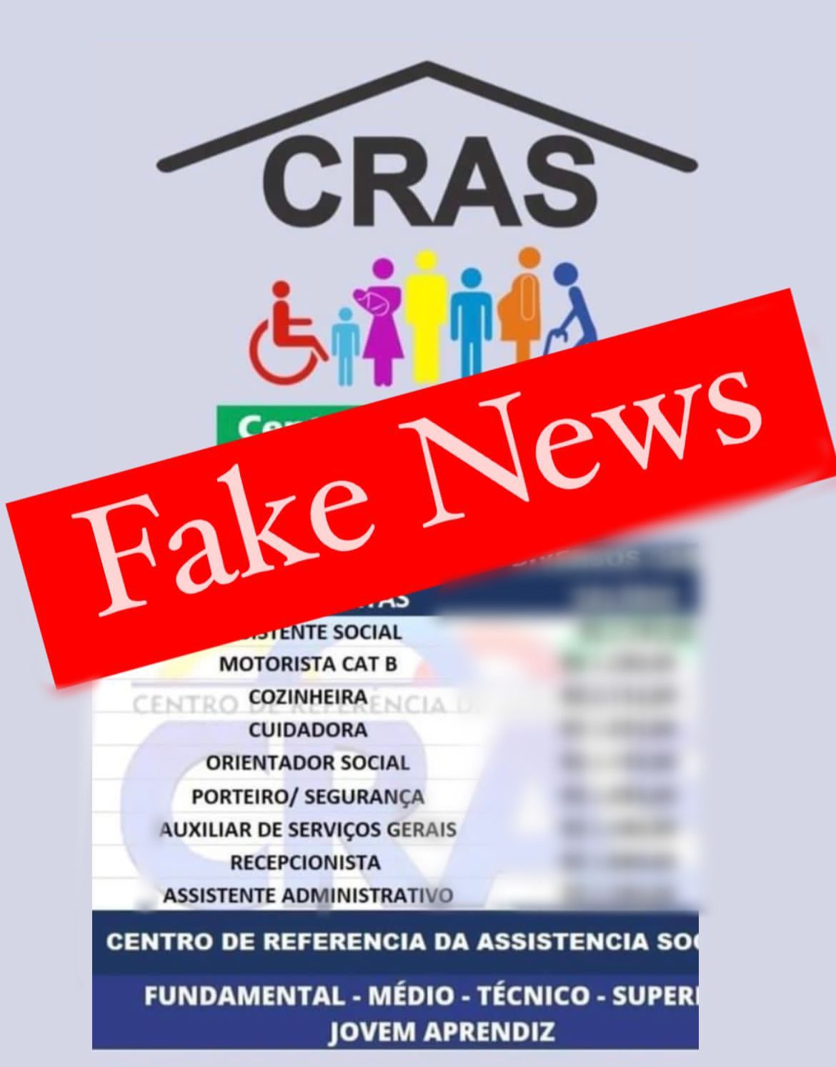 CIRCULA NOTÍCIAS FALSAS NAS MÍDIAS SOCIAIS QUE PREFEITURA ESTÁ CONTRATANDO  AUXILIAR DE CRECHE. É FAKE NEWS! – Prefeitura Municipal de Iacanga