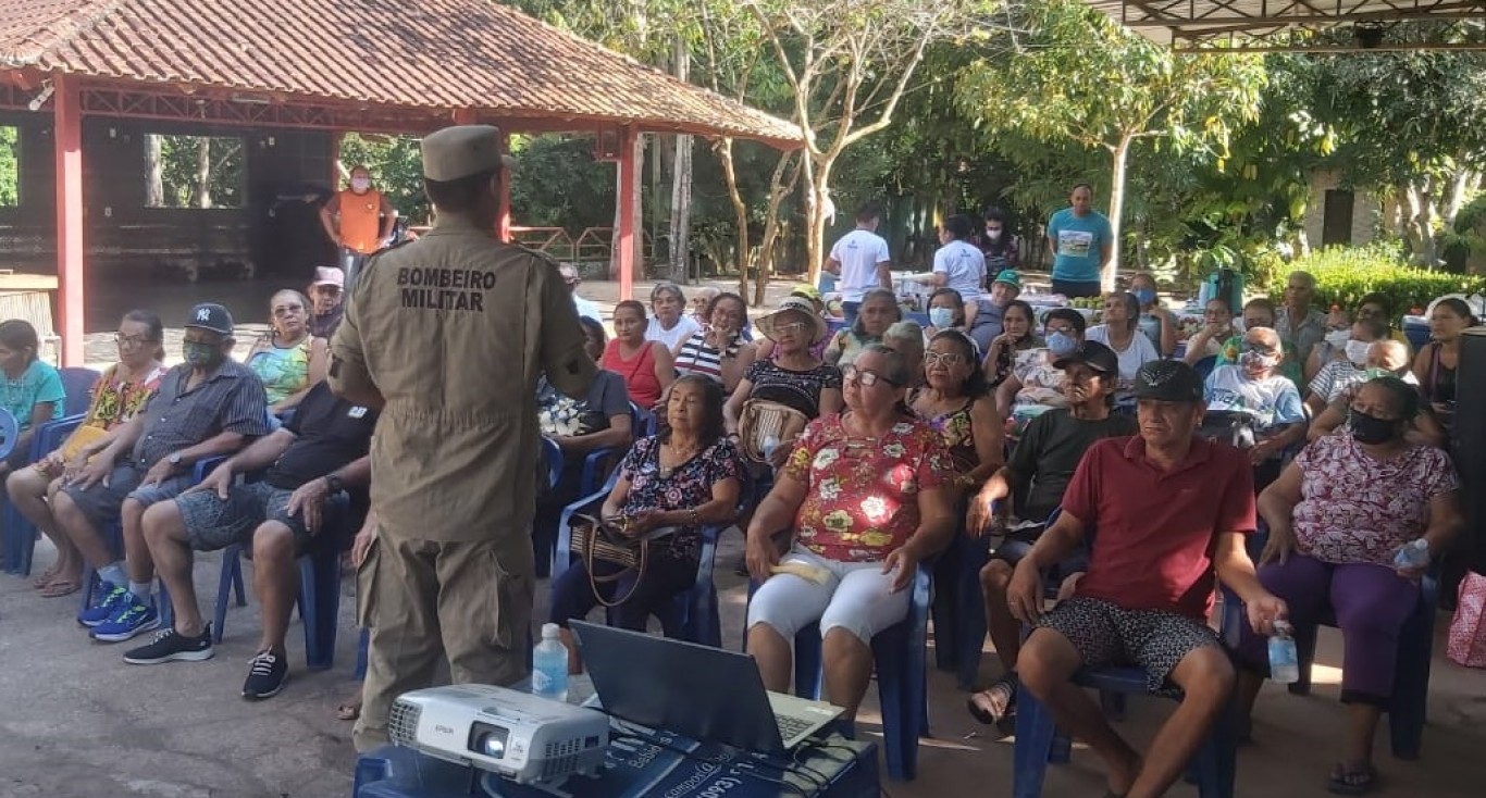 Prevenção a Acidentes Domésticos é tema de palestra à idosos do Projeto Cidadania Ativa 