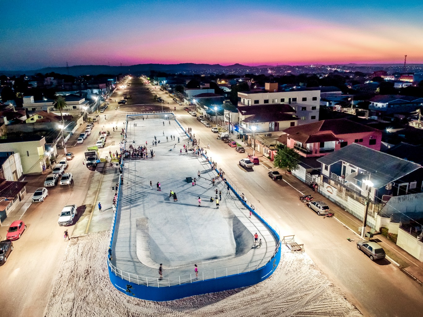 Moderna pista de patinação na Avenida Anysio Chaves vai promover a prática esportiva e integração dos atletas