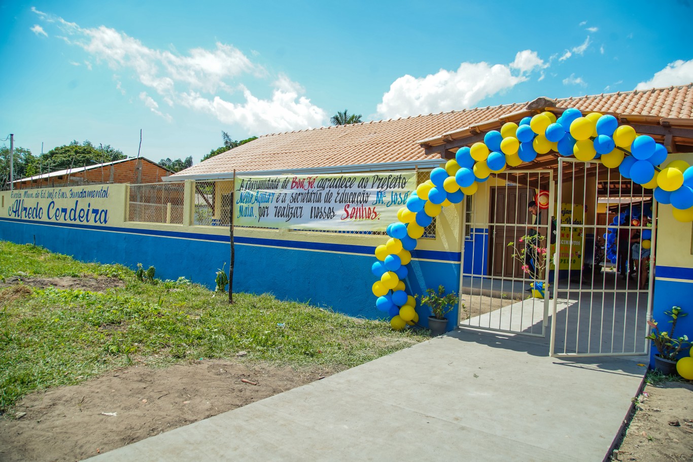 Santarém 363 anos: Prefeitura inaugura a Escola Alfredo Cerdeira na comunidade Boa Fé, região do Lago Grande