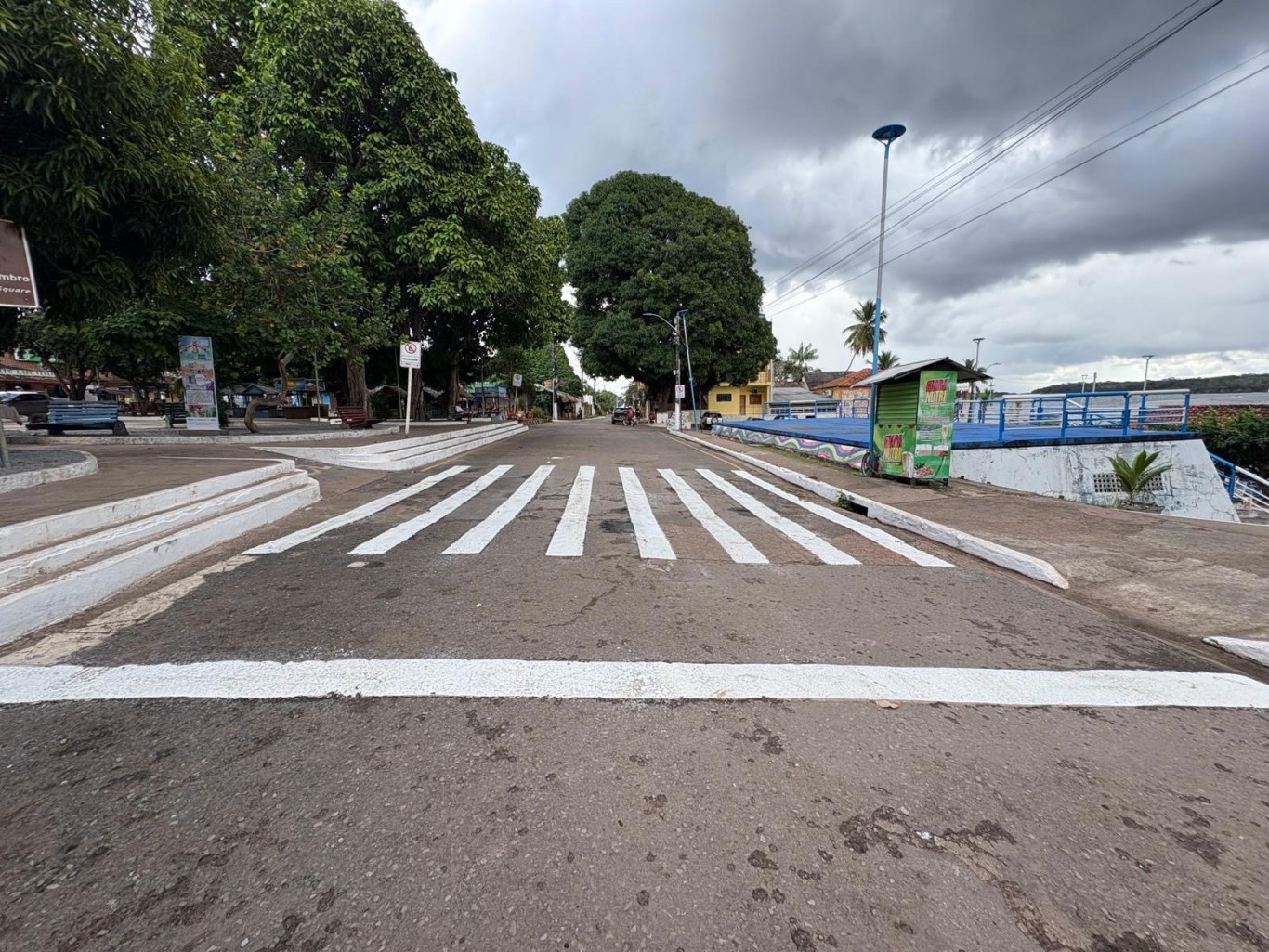Prefeitura reforça segurança viária em Alter do Chão com melhorias na sinalização e implantação de redutores de velocidade