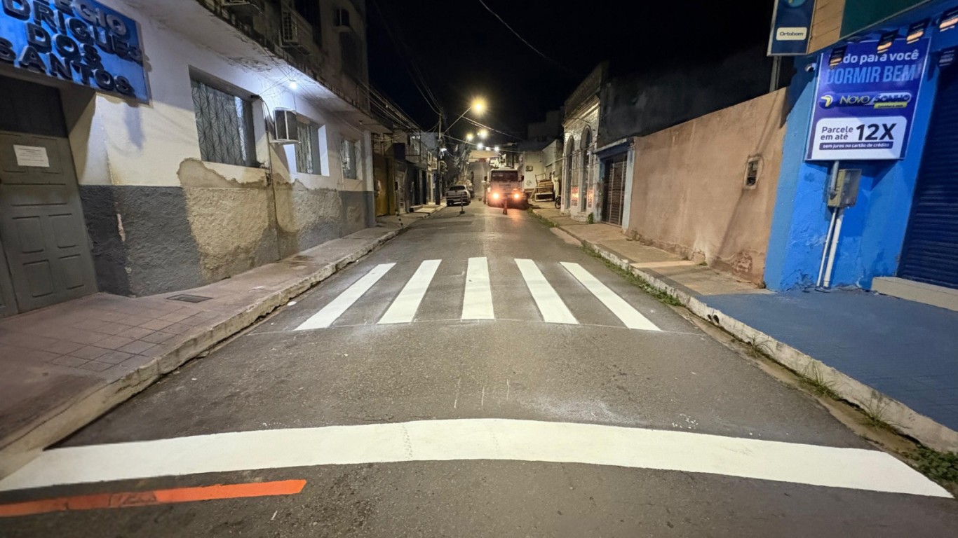 SMT realiza nova etapa de sinalização viária com foco na segurança e organização do tráfego urbano