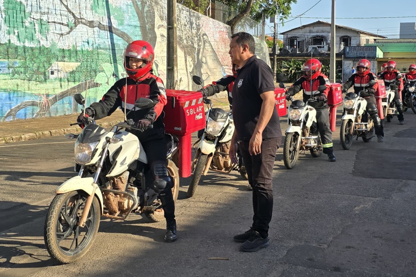 Imagem de SMT e Coca-Cola promovem teste de habilidade para motociclistas em Santarém