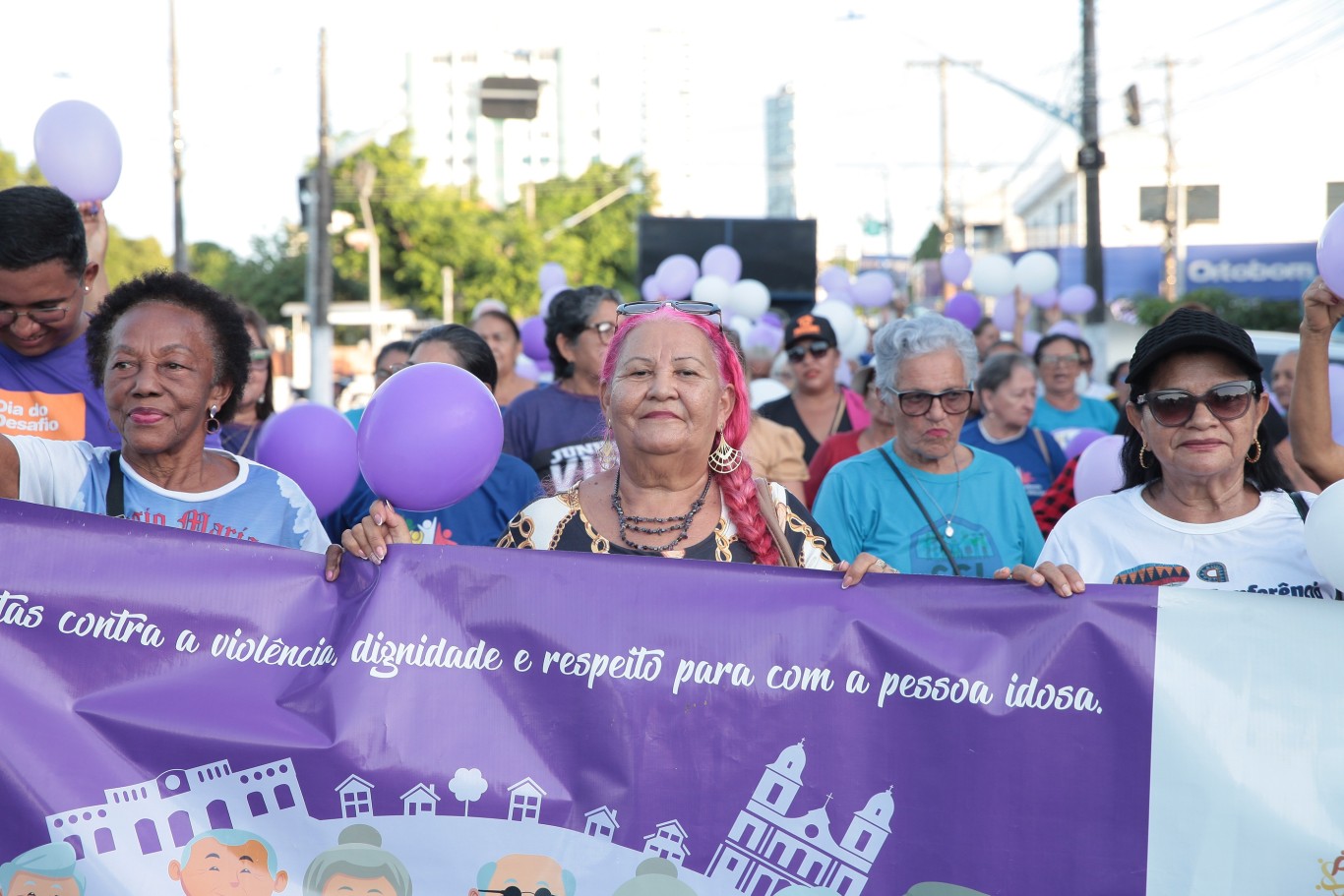 Imagem de Junho Violeta encerra com Caminhada da Pessoa Idosa pelas ruas de Santarém