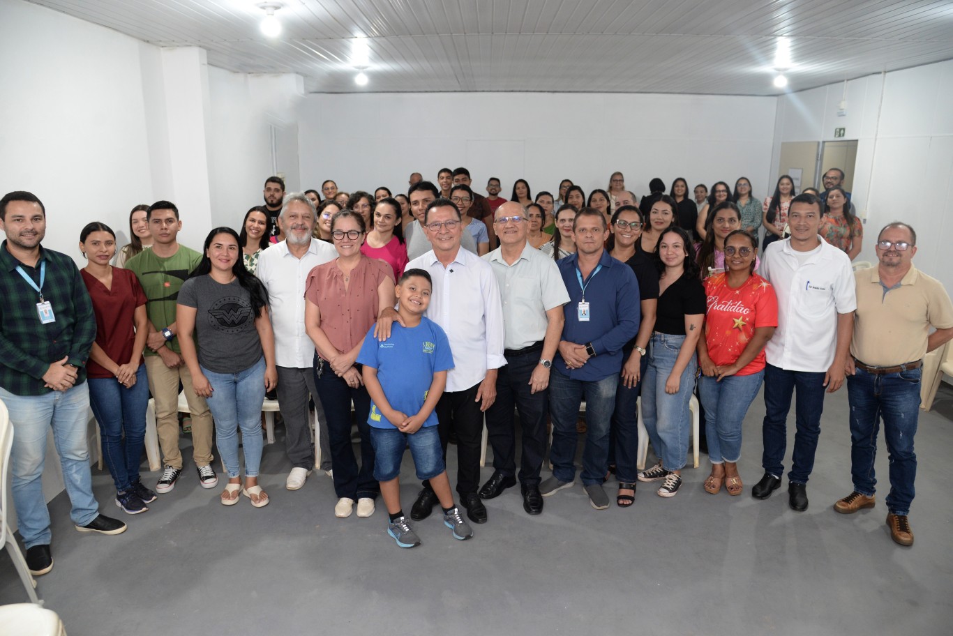 Imagem de Prefeito e vice recepcionam novos servidores da Saúde em encontro de boas-vindas