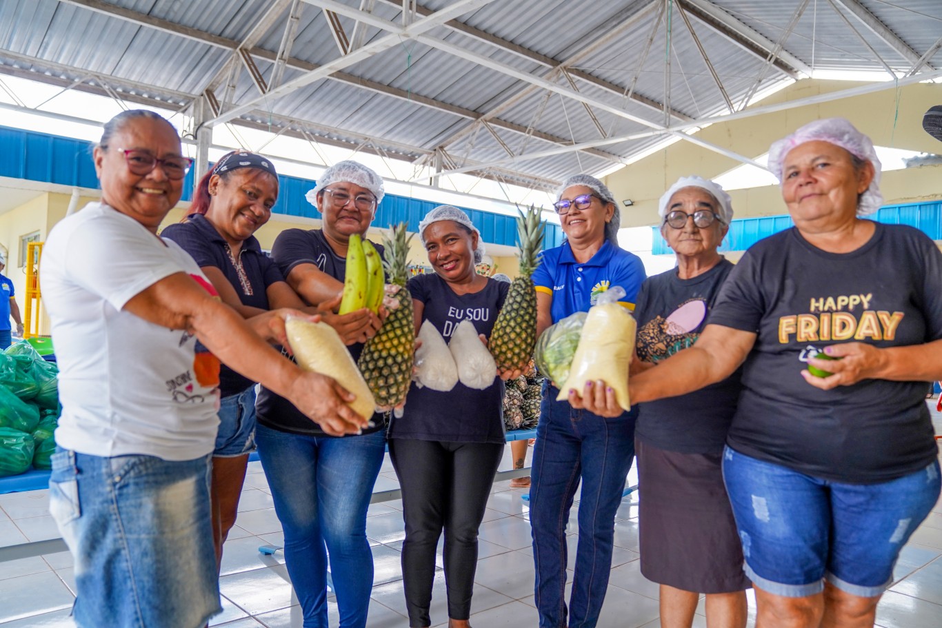 Prefeitura realiza entrega do PAA em três pontos nos bairros Alvorada e Maracanã