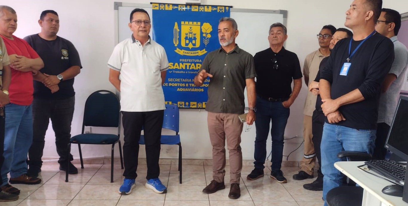 Prefeito de Santarém visita Secretaria de Portos e reforça integração institucional