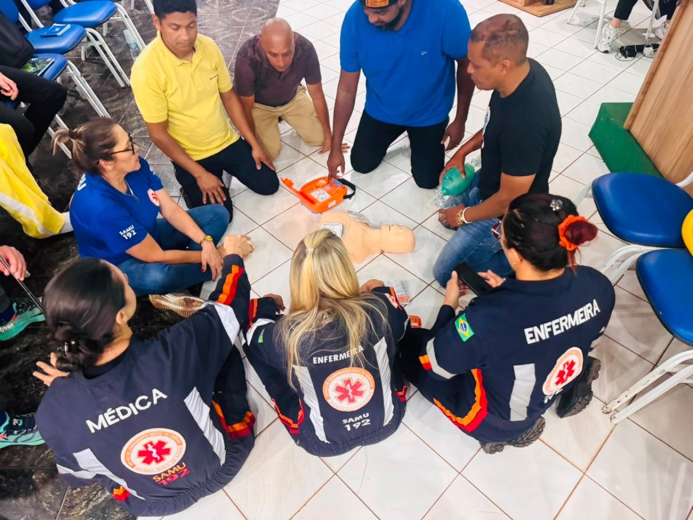 Capacitação fortalece equipes do SAMU e prepara municípios para ampliar atendimento de urgência no oeste do Pará