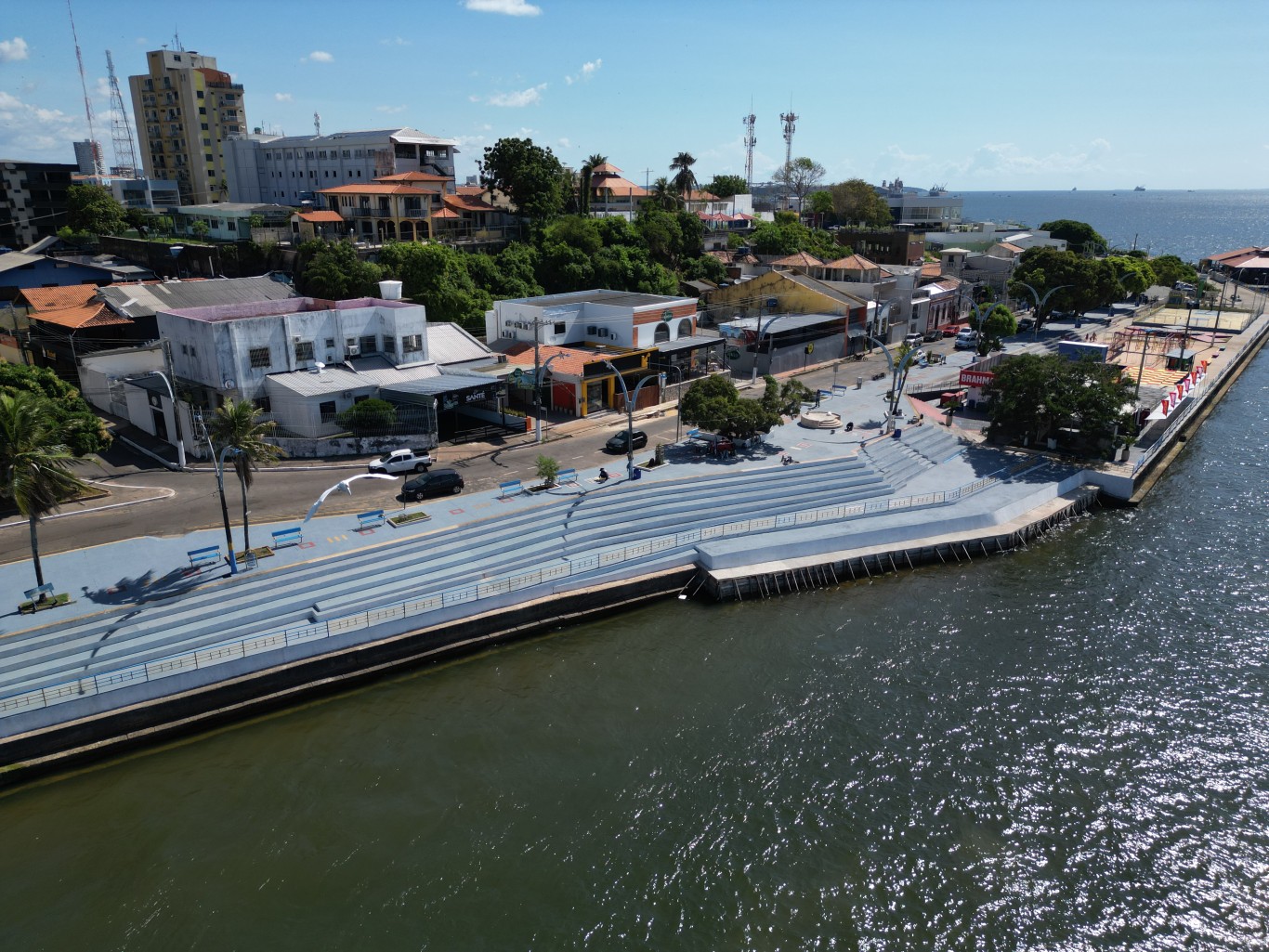 Prefeitura revitaliza trecho da Orla para preservar um dos principais cartões-postais de Santarém