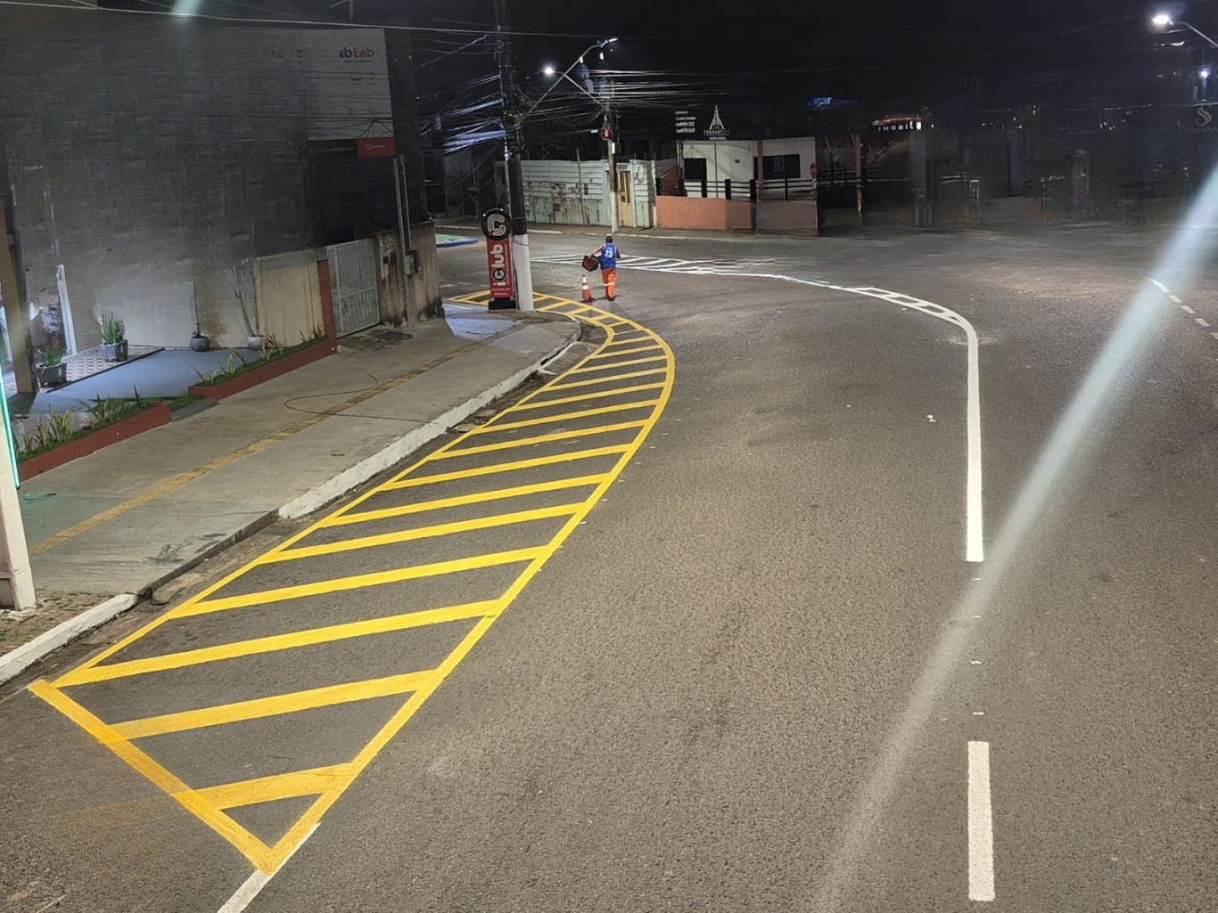 Prefeitura de Santarém reforça sinalização viária na Avenida Rui Barbosa para ampliar a segurança e a organização do trânsito
