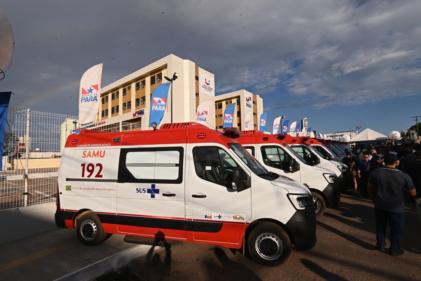 Santarém recebe três novas ambulâncias e reforça atendimento de urgência e emergência