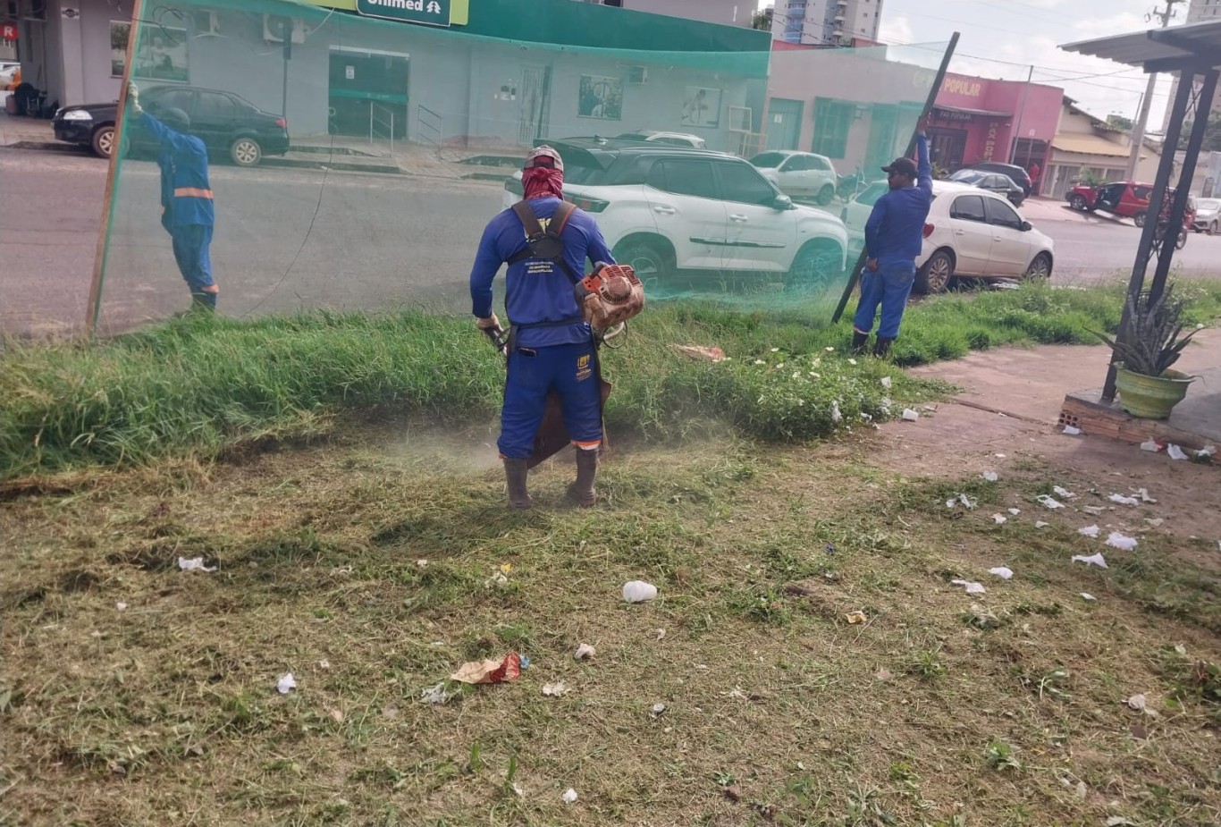 Prefeitura intensifica serviços de limpeza urbana e manutenção em diferentes regiões de Santarém 