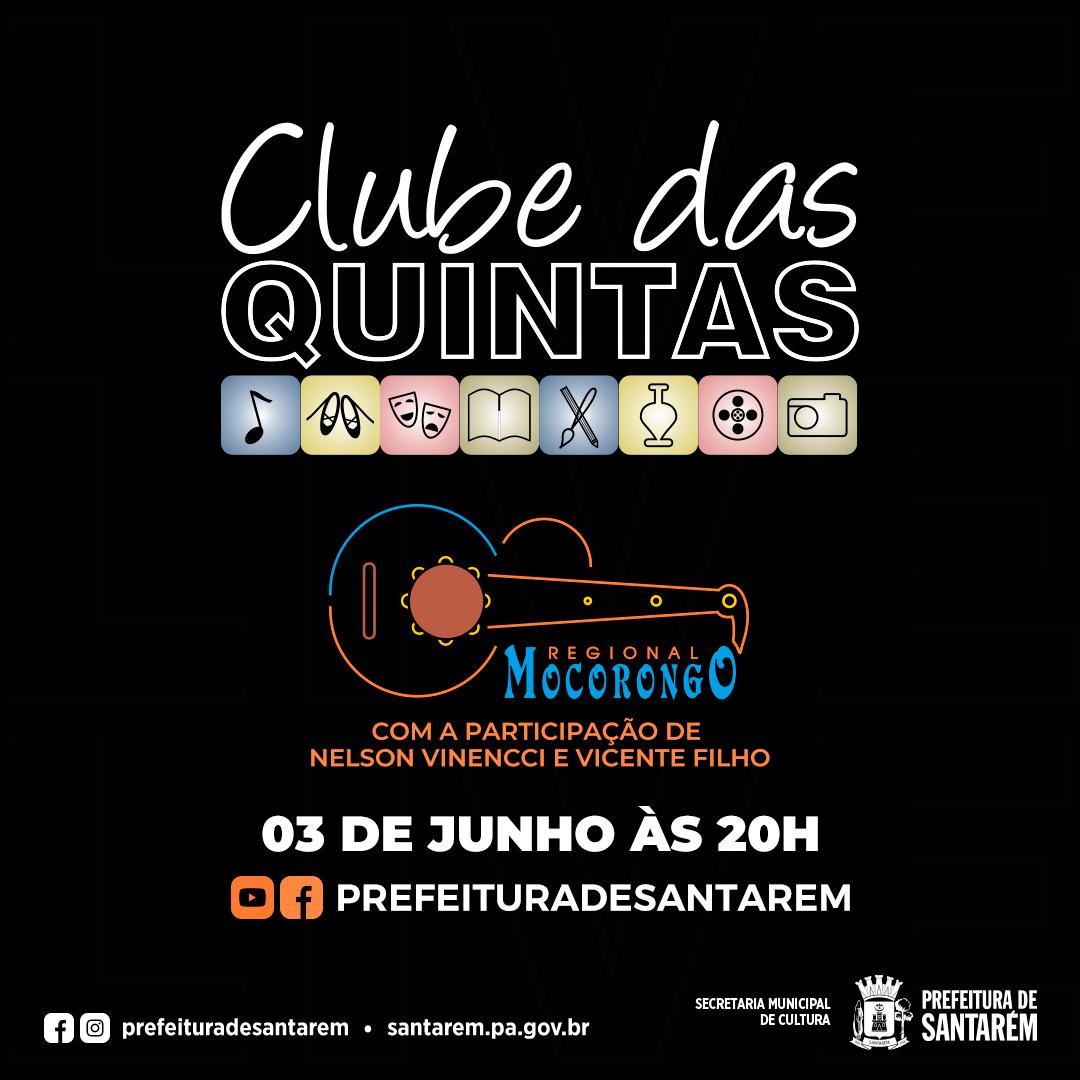 Nelson Vinencci e Vicente Filho apresentam-se na Live Clube das Quintas amanhã, 3