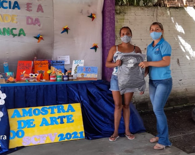 Cras Maracanã realiza 1ª amostra de pinturas para crianças e adolescentes