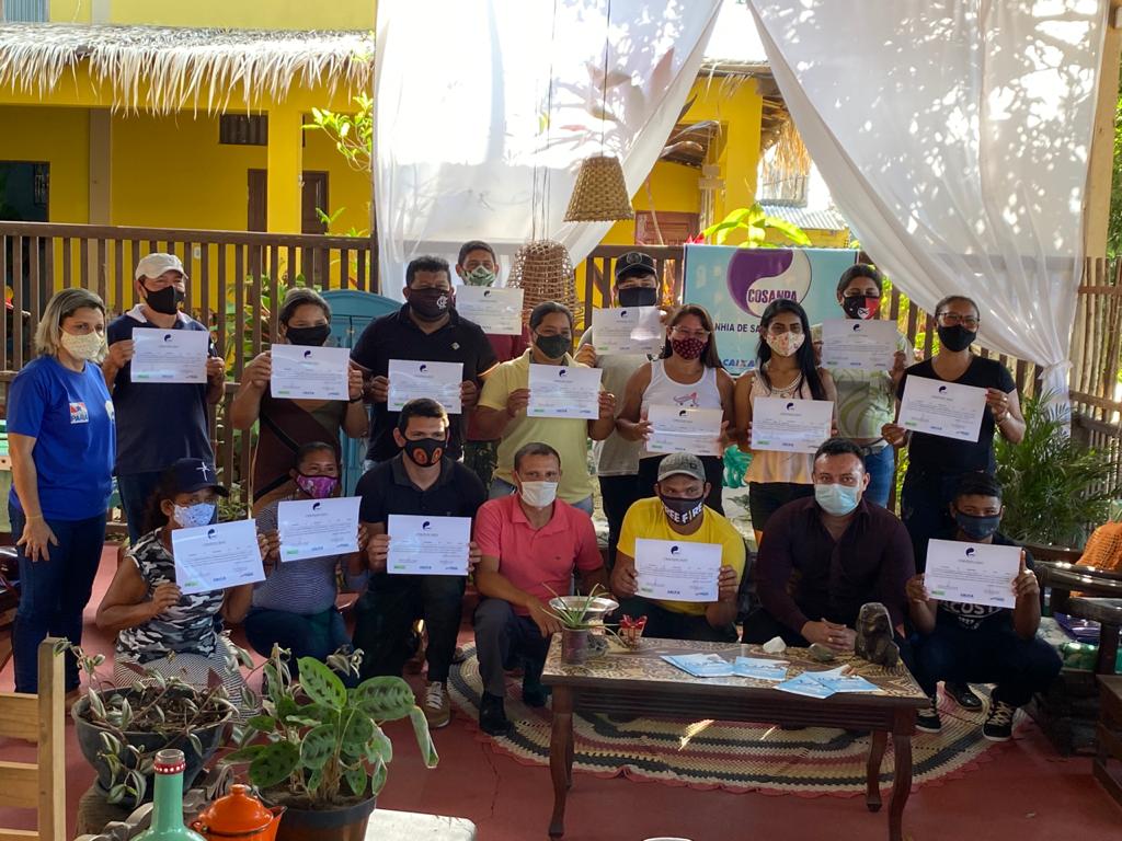 Prefeitura e Cosanpa certificam 22 moradores de Alter do Chão em curso de Agente de Portaria