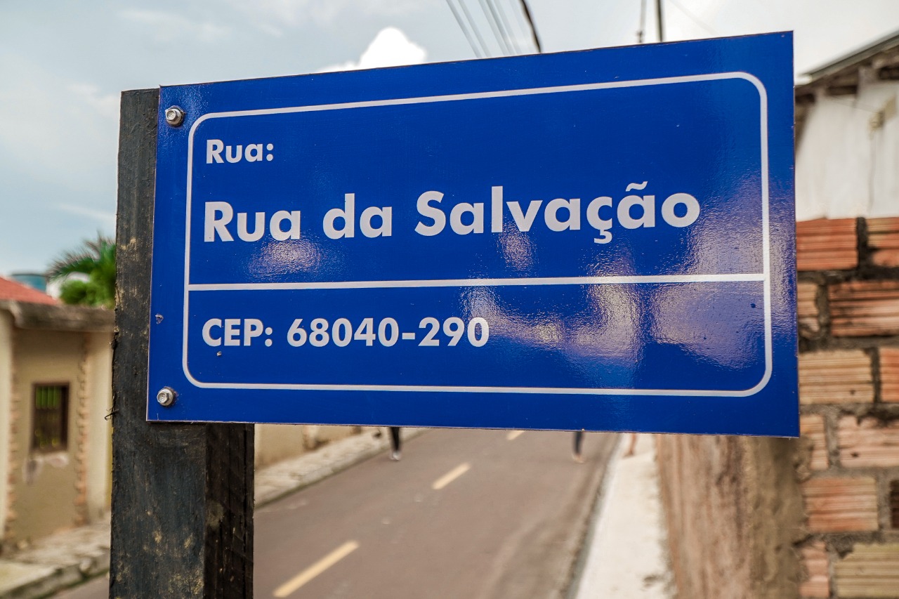Santarém 360 anos: Prefeitura entrega pavimentação da Rua Salvação no bairro Liberdade