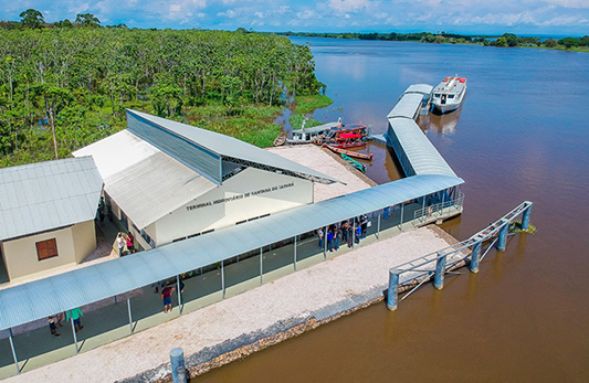 Santarém 360 Anos: Governador e Prefeito entregam Terminal Hidroviário de Santana do Tapará